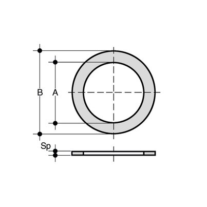 FLAT GASKET for ADV