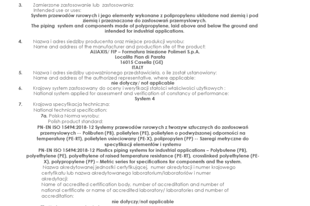 KDWU - Kształtki i Rury PP-H FIP